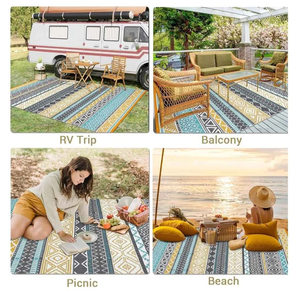 Brand new outdoor rug 6x9 ft - photo 5