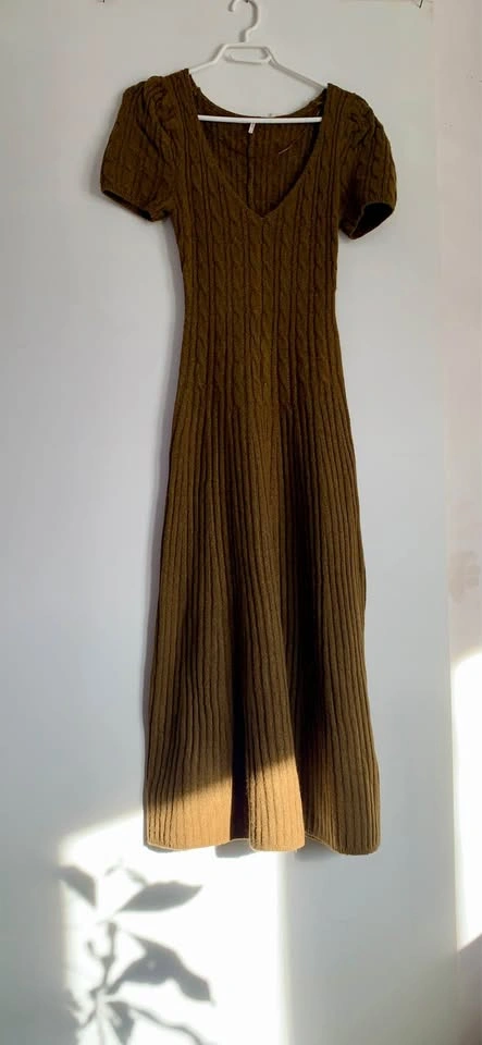 Gorgeous New Free People Knit Sweater Dress, Size S - photo 2