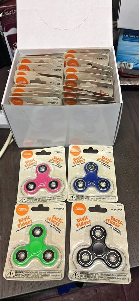 24 fidget spinners ($10 for all)
