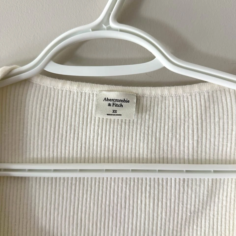 Abercrombie & Fitch Bodysuit Cream Size XS - READ - photo 2