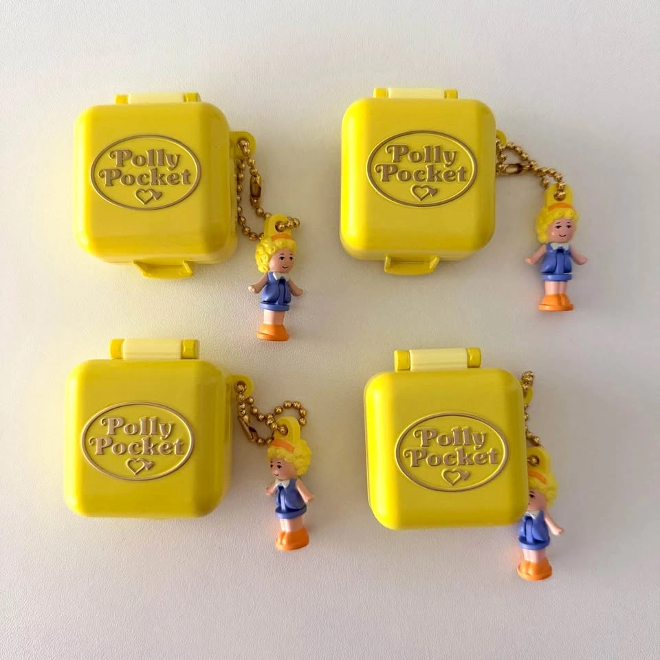 Yellow Polly Pocket Bag Charm Bandai from Japan! - $15 each