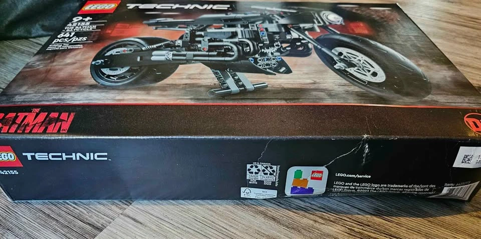 LEGO Technic 42155 The Batman – Batcycle | 641 pcs | Sealed - photo 4