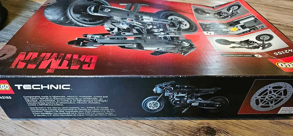LEGO Technic 42155 The Batman – Batcycle | 641 pcs | Sealed - photo 5