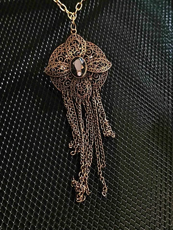 Vintage-Inspired Boho Statement Necklace