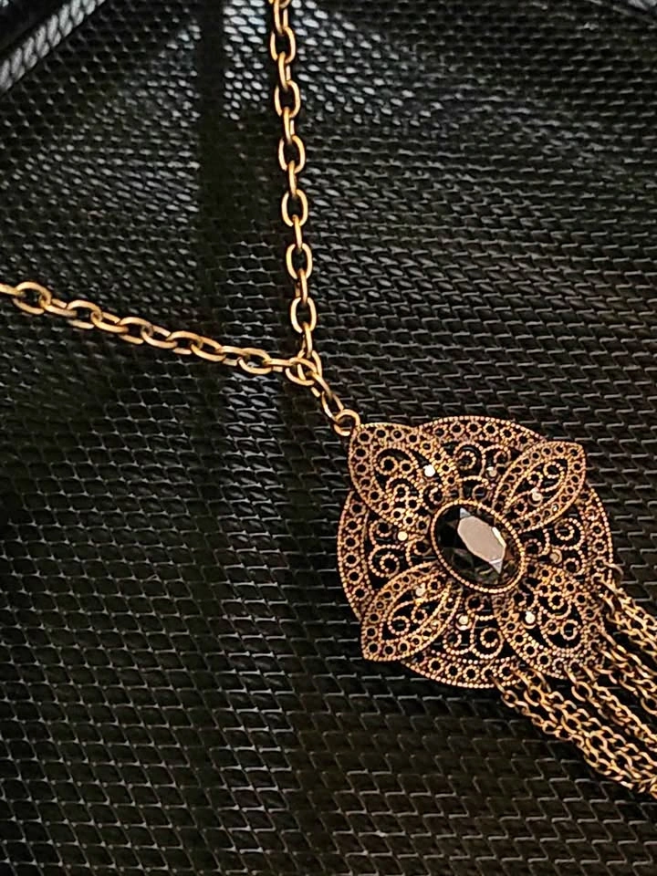 Vintage-Inspired Boho Statement Necklace - photo 2
