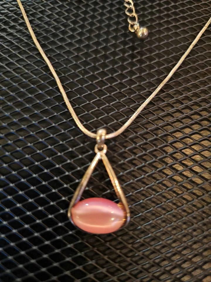✨ Pink Cat’s Eye Jewelry Set ✨ - photo 3