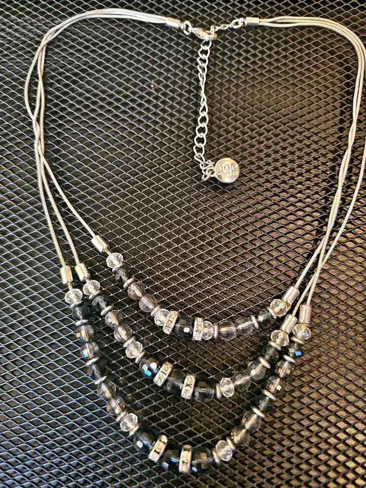 JOE FRESH Layered Crystal Necklace