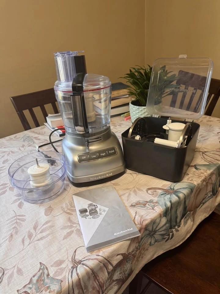 KitchenAid 7 cup and 3 cup bowls food processor - photo 2