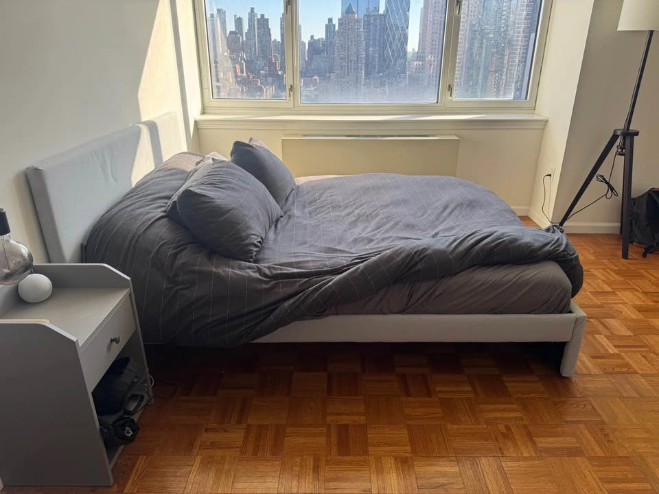 IKEA GLADSTAD Upholstered Bed Frame | Queen | Pick Up Only - photo 3