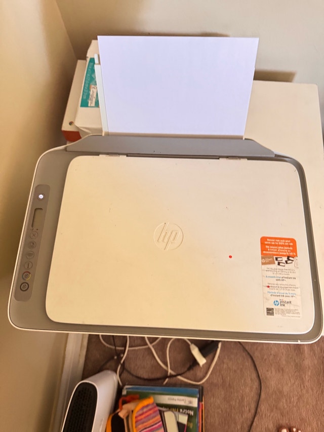 HP Deskjet 2700e Wireless Bluetooth Printer White - photo 2