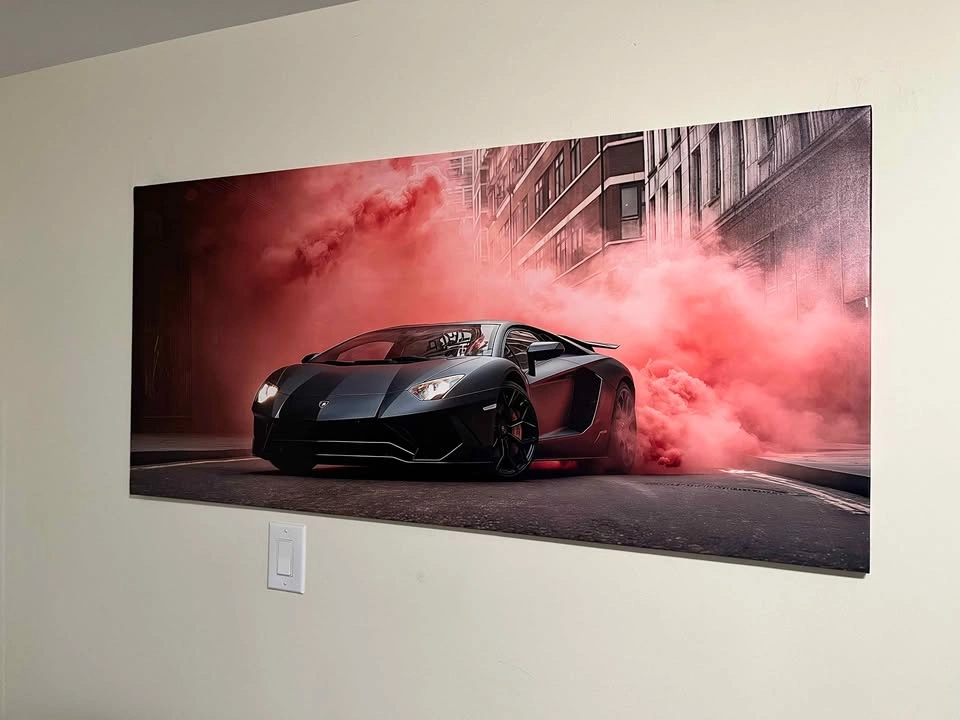 Lamborghini Canvas Wall Art – Massive 52” Statement Piece - photo 4