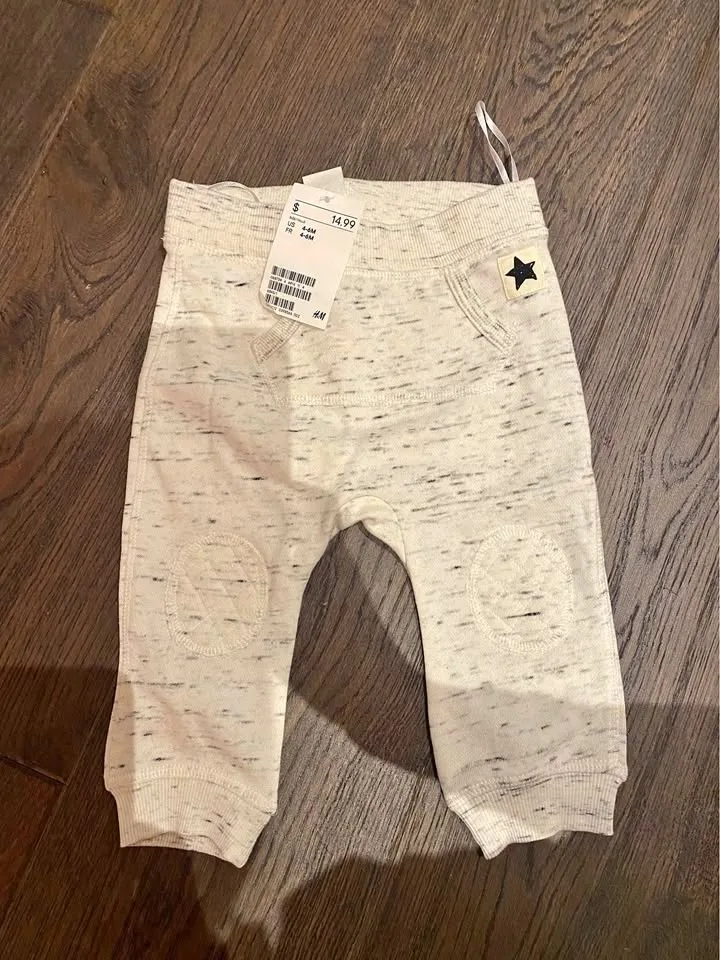 Cute baby Joggers- brand new 4-6month thumbnail