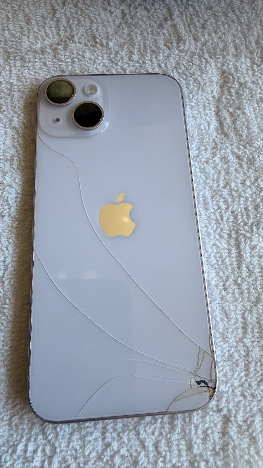 Apple iPhone 14 - 128 GB - Starlight (Unlocked) READ screen - photo 4