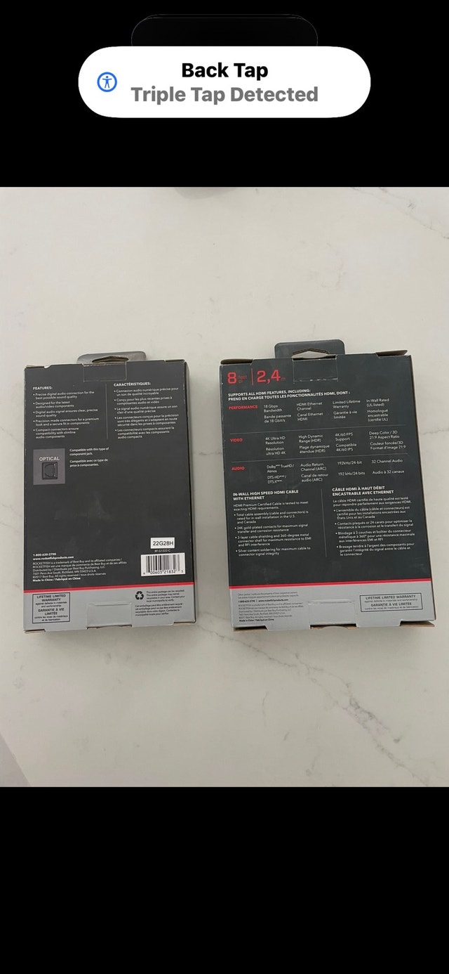 new hdmi and optical cables - photo 2