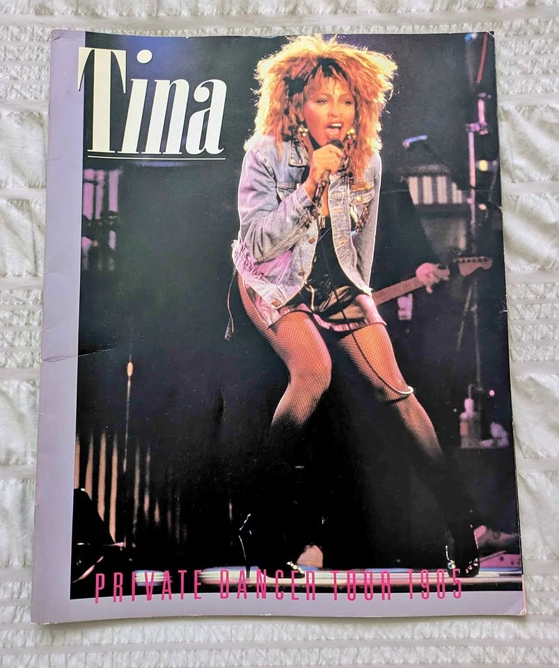 Tina Turner Private Dancer Tour Book 1985