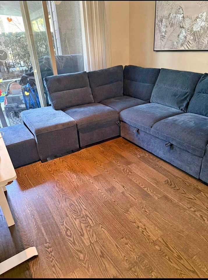 Structube Sectional Sofa Bed – 5 Seater