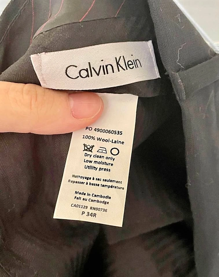 Calvin Klein Men's Black Pants