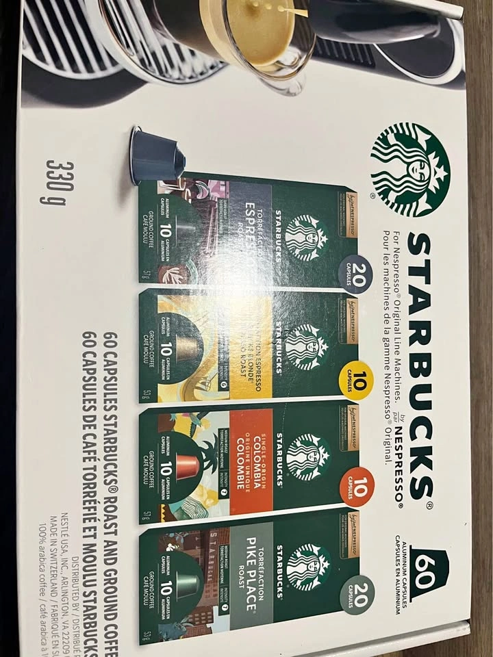Nespresso pods