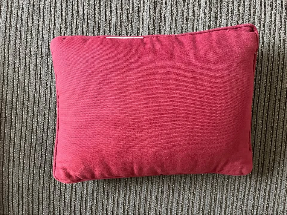 Cute embroidered I Love you pillow - photo 2