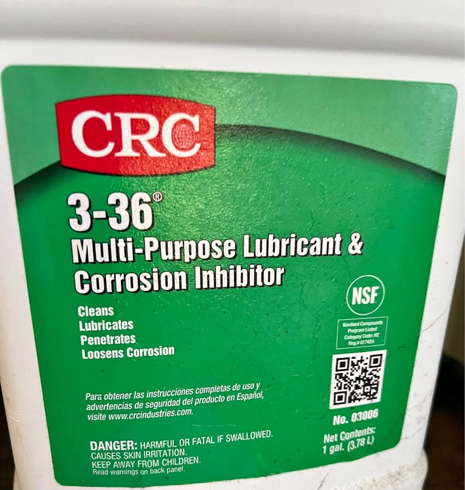 CRC 3-36 multipurpose lubricant and corrosion inhibitor-New