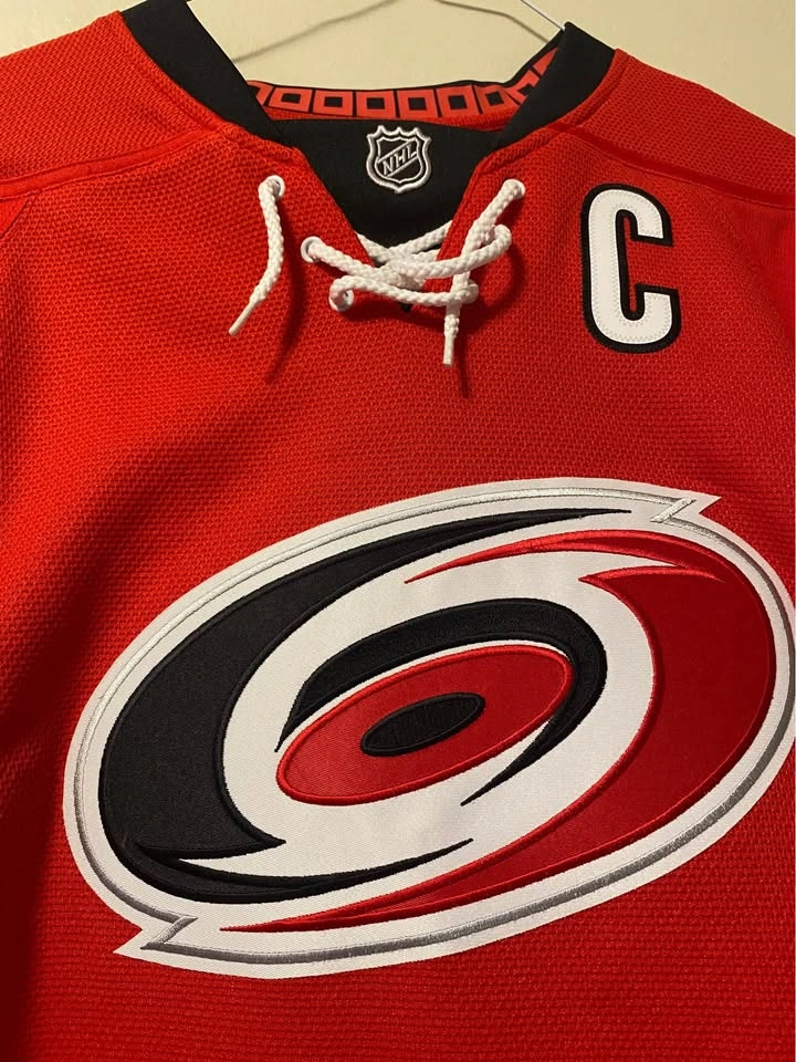New With Tags Reebok Carolina Hurricanes Eric Staal NHL Hockey J - photo 2