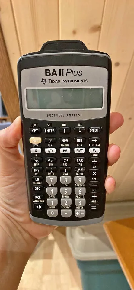 Texas Instruments BA II Business Analyst Calculator thumbnail
