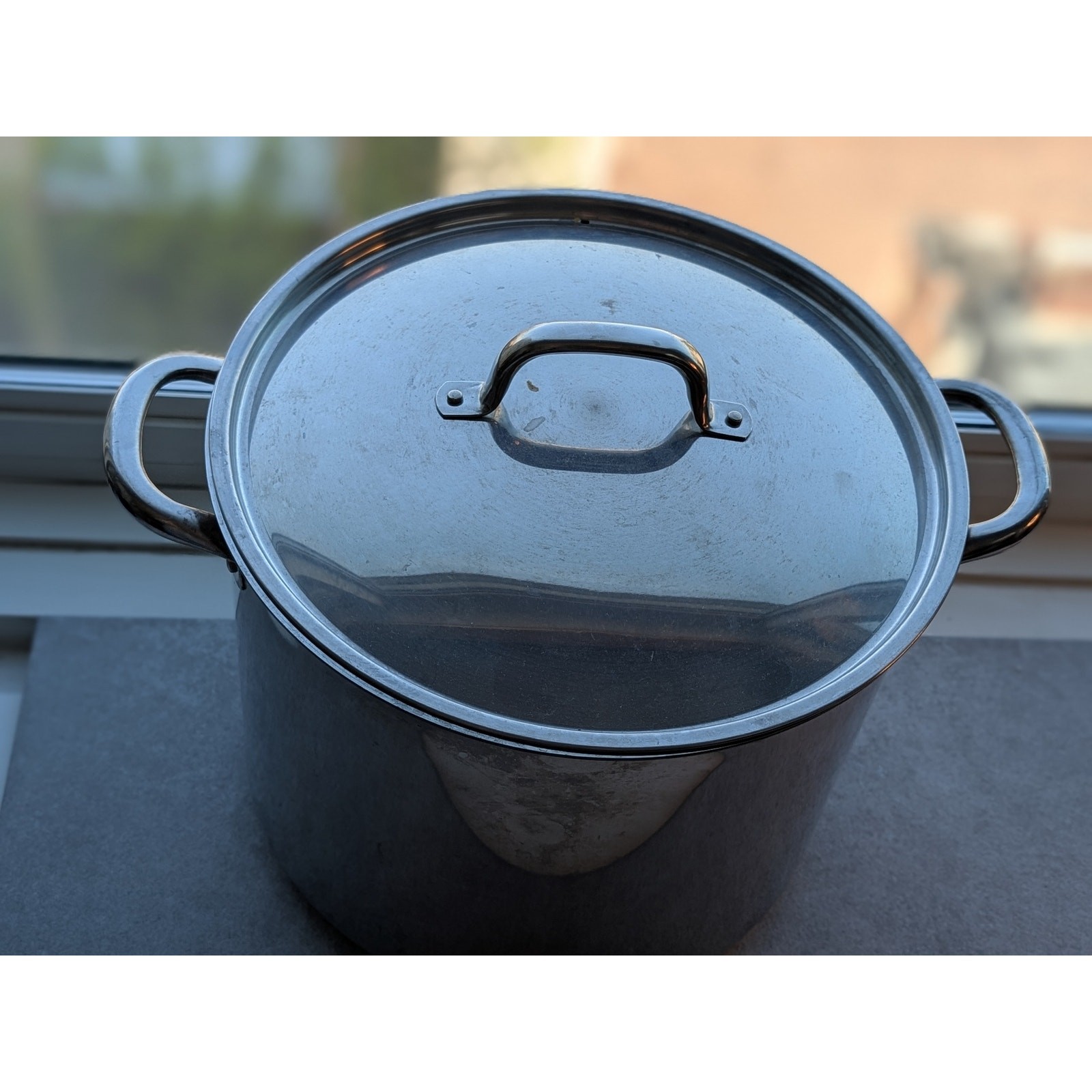 IKEA Stainless Steel Stock Pot Large 9.5 Inch Cooking Pot with L - photo 3