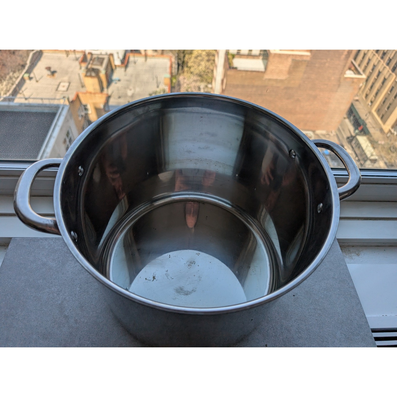 IKEA Stainless Steel Stock Pot Large 9.5 Inch Cooking Pot with L - photo 4