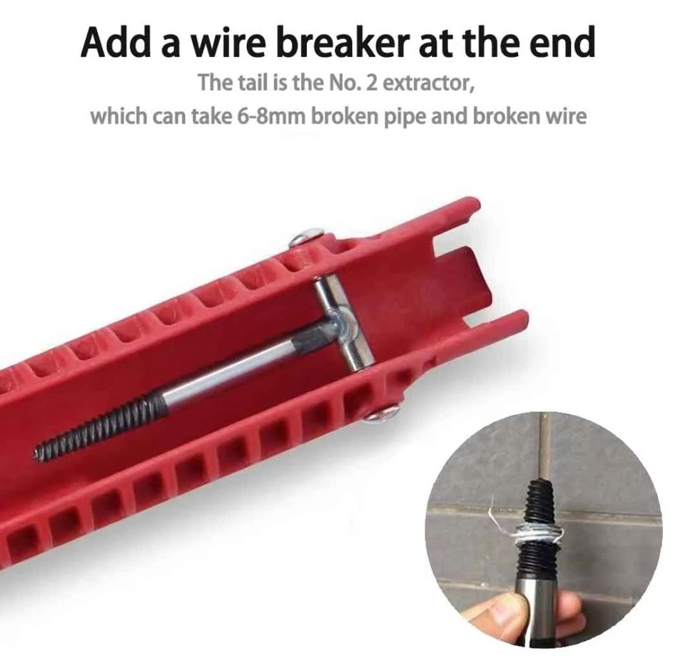 14 in 1 Multi-purpose Faucet Sink Installer Repair Wrench - photo 3