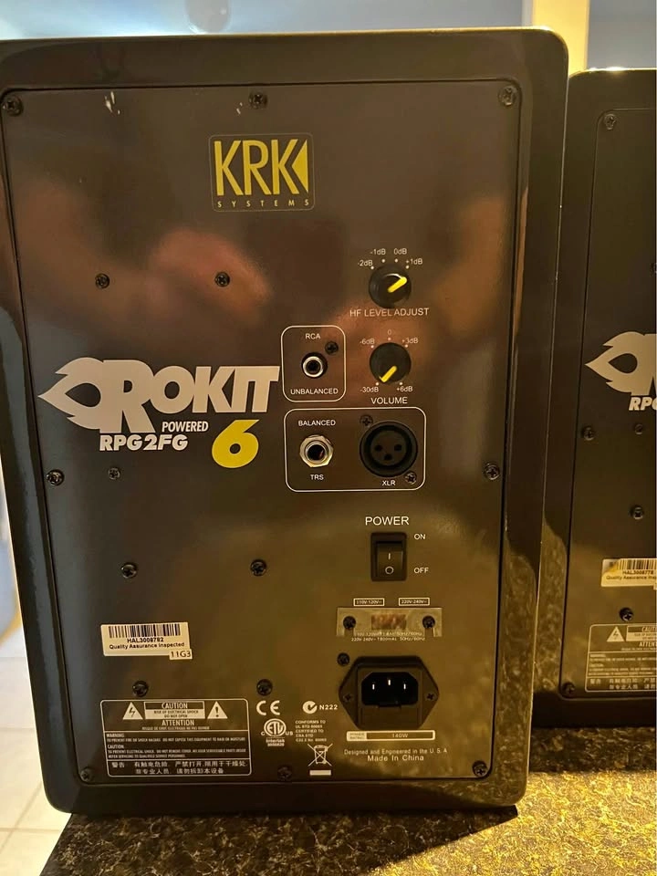 KRK Rokit 6 Grey Ferrari Edition