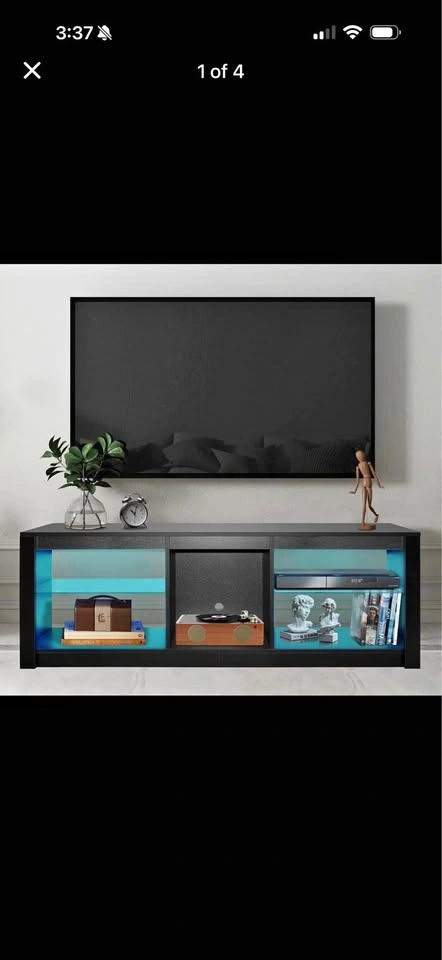Black TV Stand