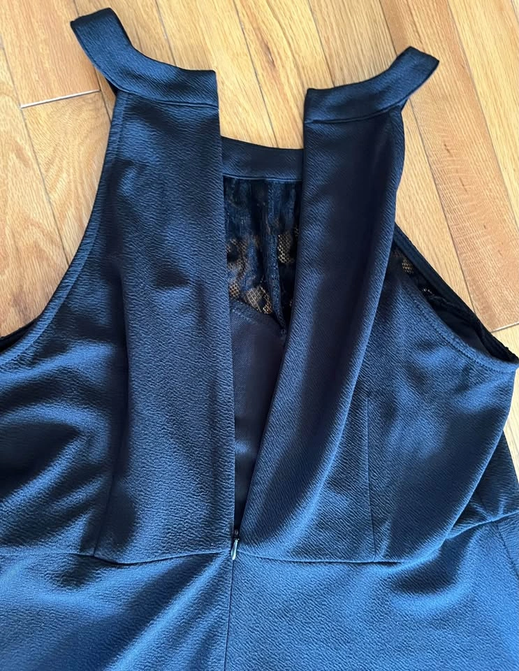 Black sleeveless cocktail Dress size 10 - photo 5