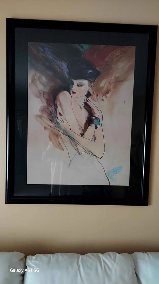 80's woman art - photo 2