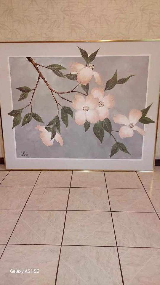 Lee Reynolds 1980s Painting on Canvas 4ft x 5ft - photo 2