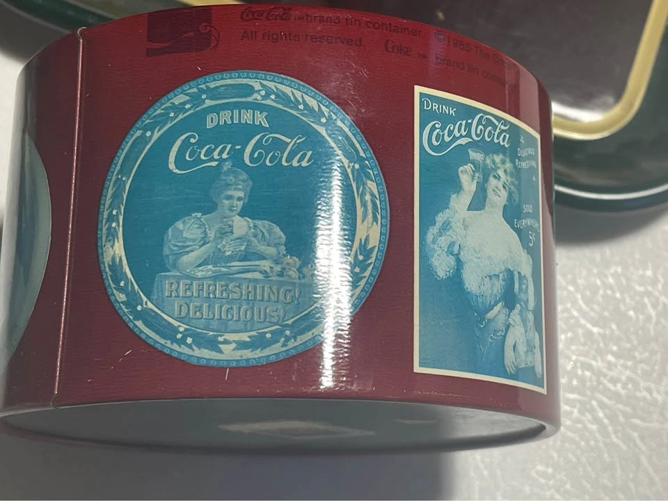 Coca Cola tin - no lid - photo 4