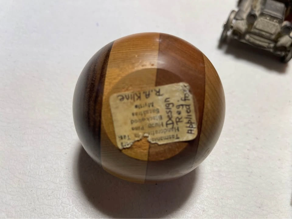 Wooden Apple - Teacher's Gift, Decor, or Paperweight - photo 2