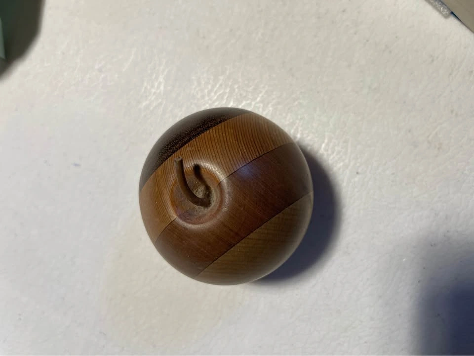 Wooden Apple - Teacher's Gift, Decor, or Paperweight - photo 3