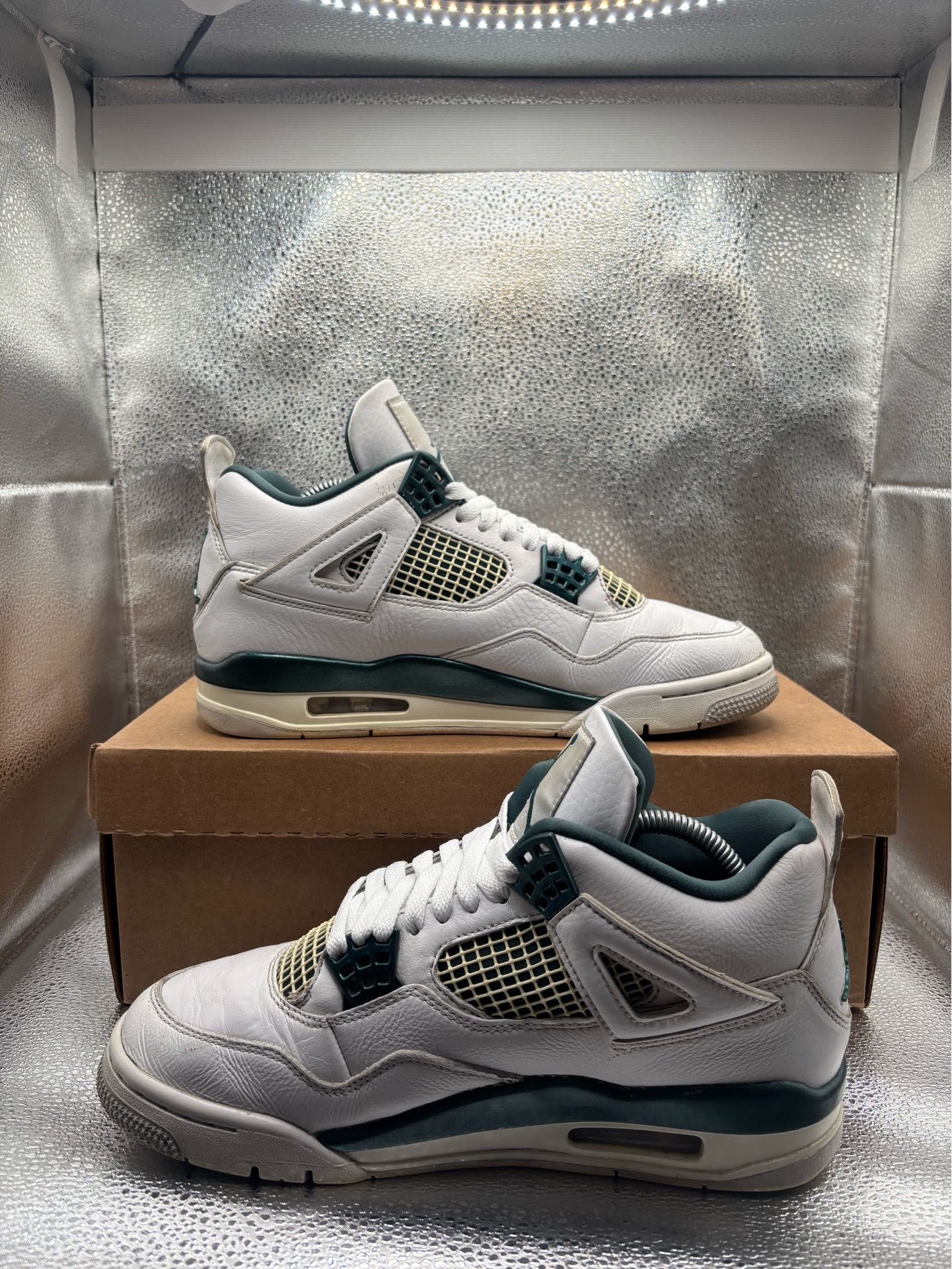 Air jordan 4 oxidized green - photo 5