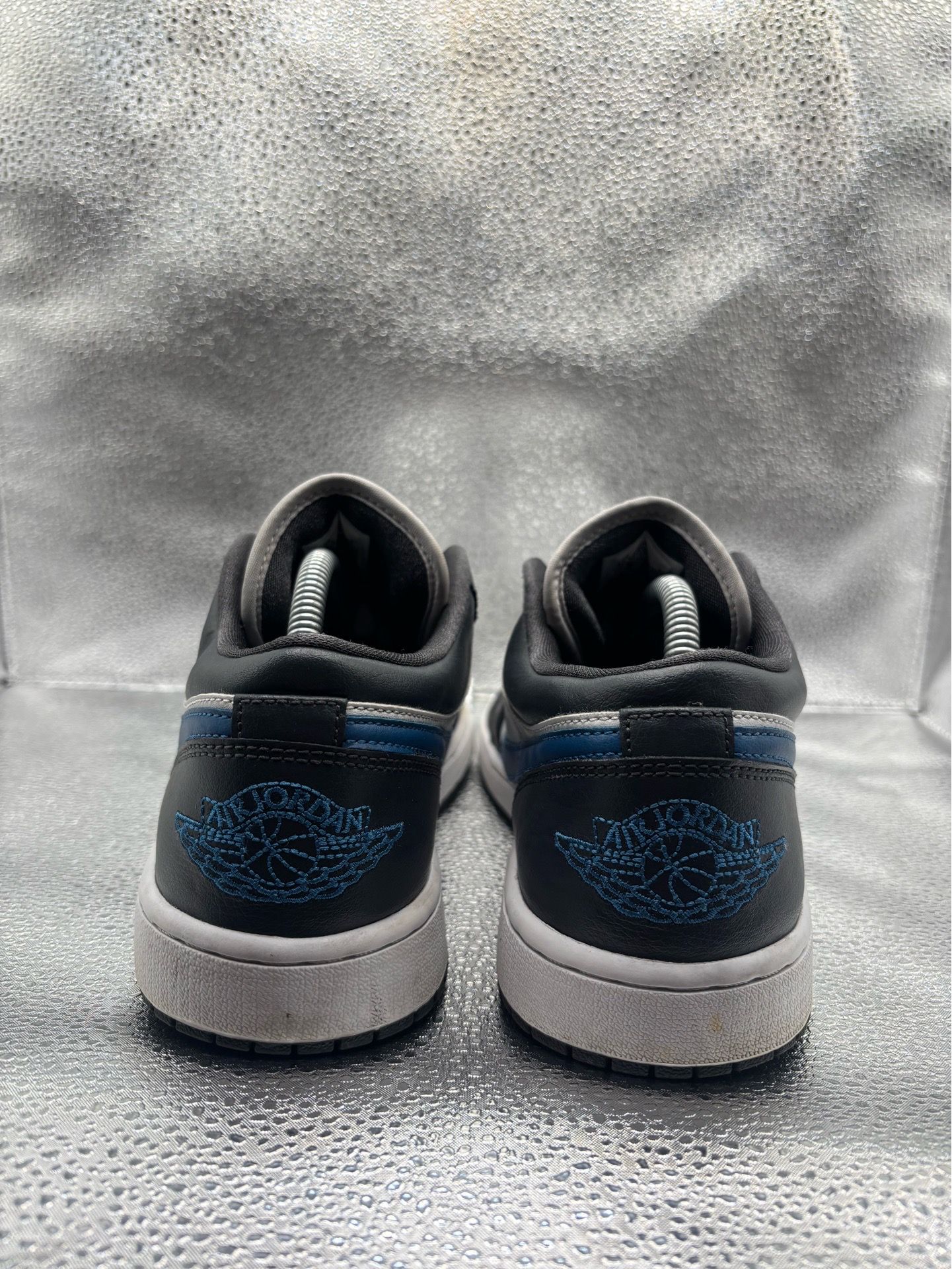 Air Jordan 1 low anthracite industrial blue - photo 4