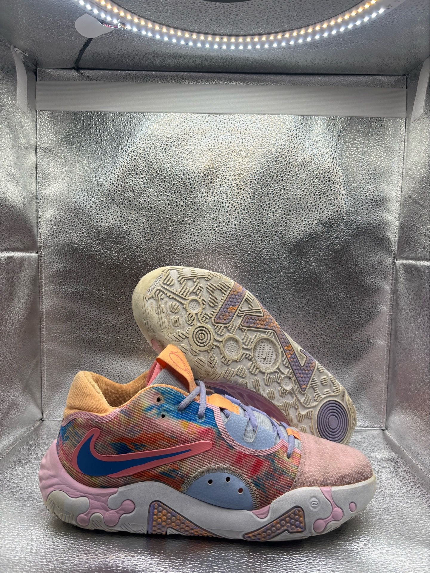 Nike PG 6 painted swoosh