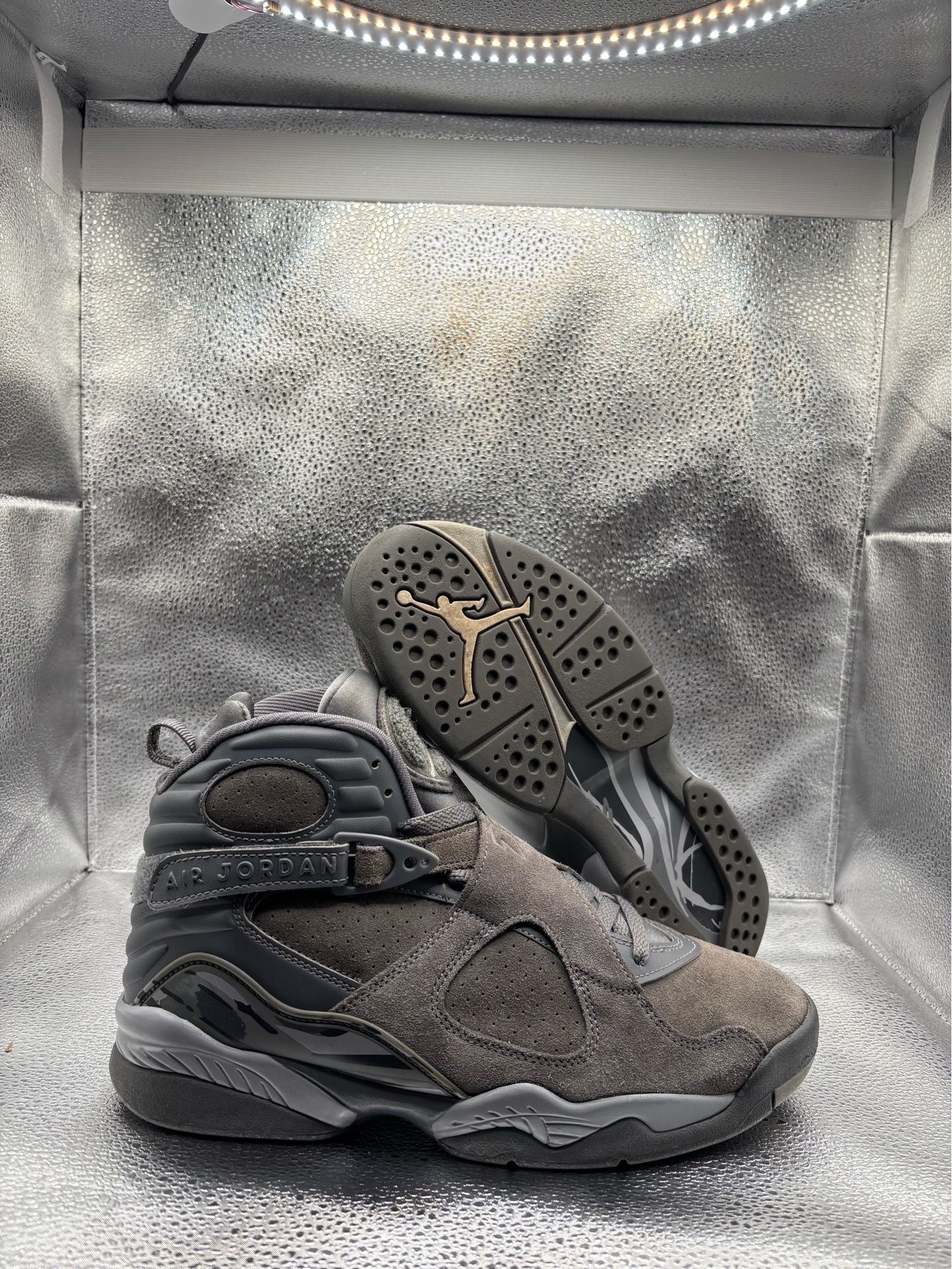 Air Jordan 8 cool grey