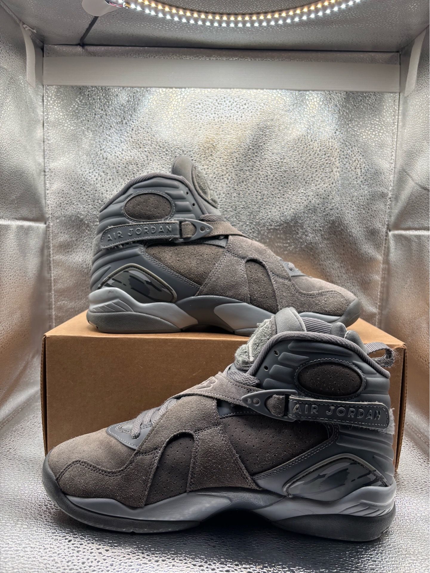 Air Jordan 8 cool grey - photo 5