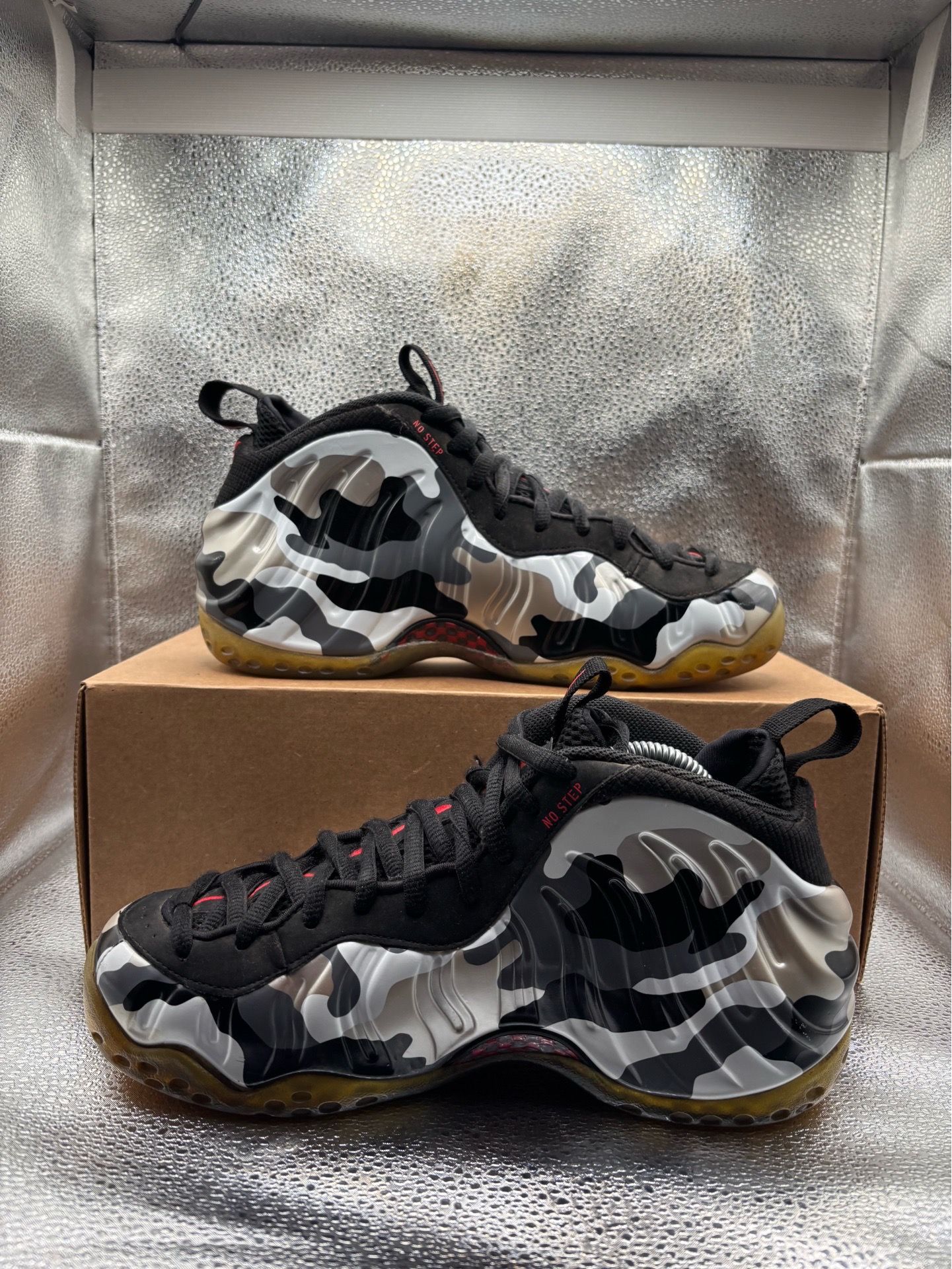 Nike Air Foamposite One Fighter Jet - photo 5