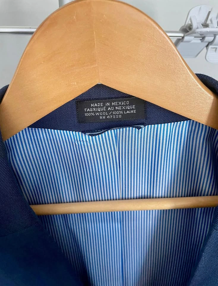 Tommy Hilfilger Men's Navy Suit - photo 3