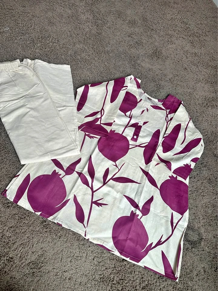 Pure linen cotton cord set (4xl) on sale
