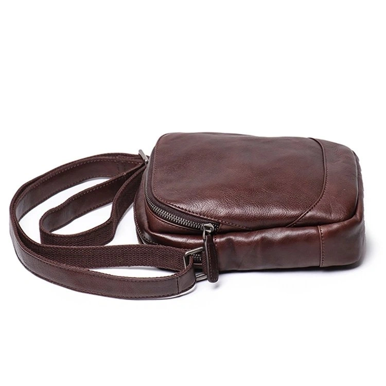 Genuine Leather Passport Sling Bag - Best Father's Day Gift - photo 2