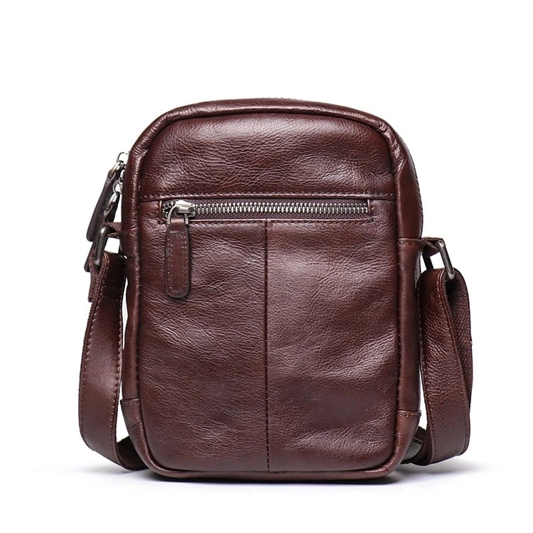 Genuine Leather Passport Sling Bag - Best Father's Day Gift - photo 3