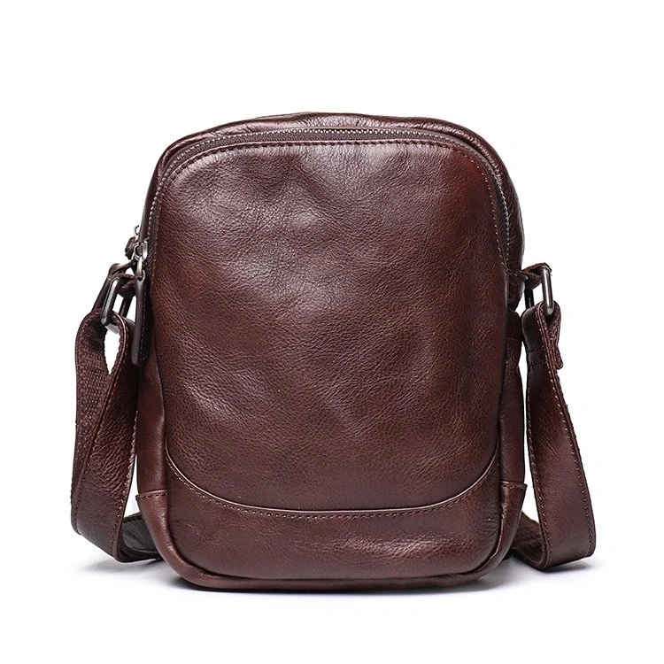 Genuine Leather Passport Sling Bag - Best Father's Day Gift - photo 4