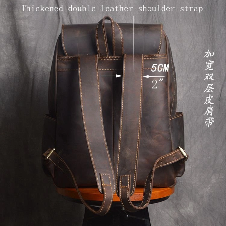 Genuine Leather Backpack - Best Father's Day Gift - photo 3