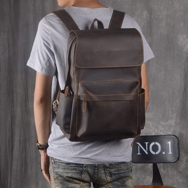 Genuine Leather Backpack - Best Father's Day Gift - photo 4